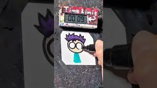 【ASMR】Drawing Thanos(Sprunki) in 40 Sec (SquidGame)