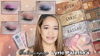 НОВИНКА!!!! Коллекция ColourPop Love Struck | Обзор мини-палетки + образцы