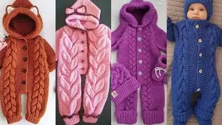 Baby Romper/Jumpsuit Knitting/Crochet Baby Romper & Baby Jumpsuit🌛Knitting BabyRomper/KnitBabyRomper