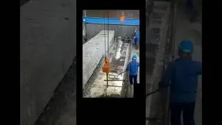 hot dip galvanization process | Galvanizing process #gipipe #engineering #shorts #piping #galvanized