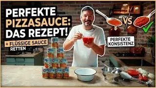 The PERFECT pizza sauce 🍅 What to do if San Marzano tomatoes are too watery?