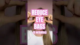 REDUCE #EYEBAGS & #WRINKLES 💫 #faceyoga #facialyoga #over40s #lookyounger #beautytips #crowsfeet