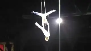 Aerial straps Duo Strapaten duet Воздушные гимнасты на ремнях дуэт