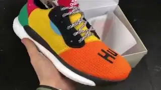 Pharrell adidas Solar Hu Glide ST Boost Multi-Color Review
