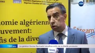 Le général Hocine Benhadid en liberté après 9 mois de détention (19h INFO de Khaled Drareni)