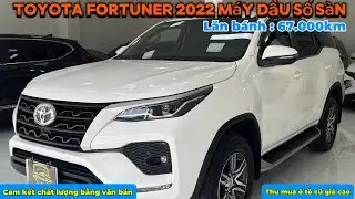 Toyota Fortuner 2022 máy dầu số sàn lăn bánh 67.000km | Xe máy dầu bền nhất phân khúc #fortuner 
