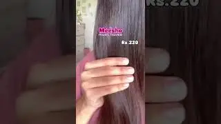 Hair straightener under budget 😱 #meeshohaul #meeshofinds #meesho #youtube