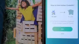 je fais &eacute;voluer mon carabaffe