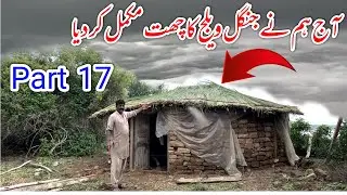 Today we have completed the roof of jungle village😍|kashmir village house