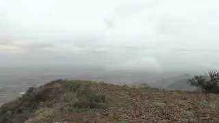 Summit of Mt Franklin El Paso, Franklin mountains, Biff Palmer and Deborah Clegg