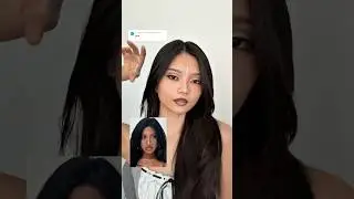 Trying Lara Katseye&rsquo;s Makeup ✨🌶️ #lara #katseye #makeup #gap #katseye #makeuplook