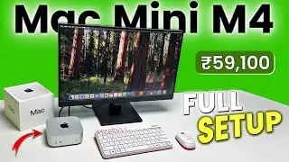 Apple Mac Mini M4 Unboxing and Full Setup - Real Test 🔥