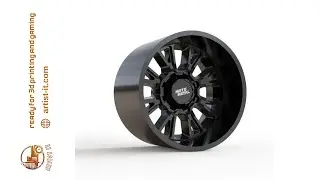 MOTO METAL LEGANCY WHEEL 3D MODEL
