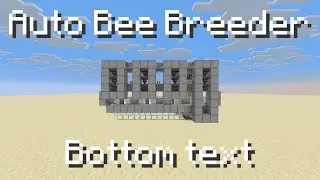 Minecraft Auto Bee Breeder 1.21+