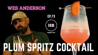 Make this&nbsp;Plum and&nbsp;Prosecco&nbsp;Cocktail&nbsp;Recipe! The Wes Anderson