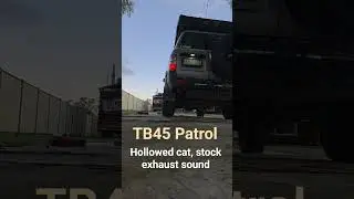 Nissan Patrol TB45E exhaust