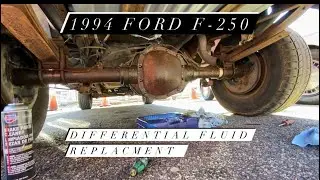 Ford F-250 HD Rear Differential Fluid Change (1994 4.9L)