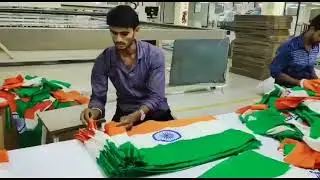 Flag making process alok industry