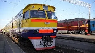 From Tallinn to Vilnius by train