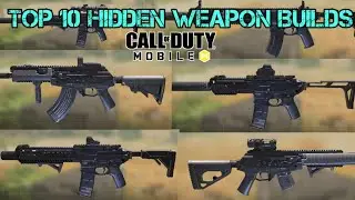 New Top 10 Hidden Guns Gunsmith Build - Secret Weapons in COD Mobile | Call of Duty Mobile