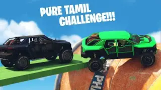 Pure Tamil Challenge !! | Gta 5 Stunt Races - Black Fox
