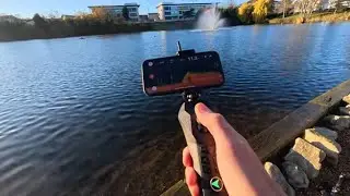 Testing out my new toy at Cotton Farm - Catch X Mini GPS