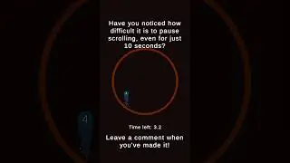 Calm down for only 10 seconds #ballEscape #digitalart #satisfying #shorts #asmr #game #pause