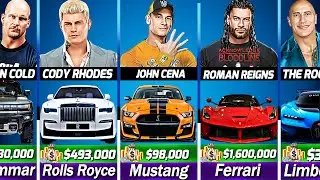Коллекция автомобилей рестлеров WWE 2024