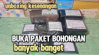 unboxing 7 paket misterius||fake pakett 📦🛵🛵