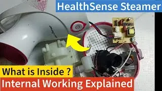 Принцип работы ионного испарителя HealthSense Nano Cure | Как он нагревается и производит пар