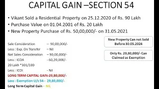 How to save Income  Tax | Property per Tax कैसे बचाये | Capital Gain  Tax Planning | Section 54