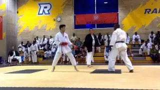 Men's Kumite Ontario vs. Barbados | IKD World Cup 2015 Shotokan Karate #IKDWorldCup