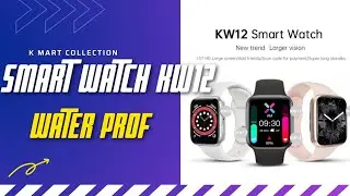Smart Watch Review KW12 / Oxygen Sensor / Heart Rate Sensor / Bluetooth Calling...