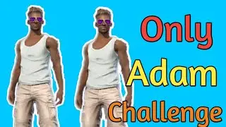 Only ADAM Challenge in FREE Fire RANK SQUAD MATCH - Pro players in the match