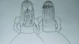 Two basti drowing 😁😁😁😁😁😁😁