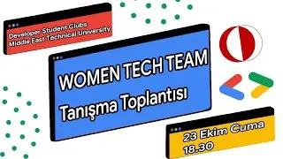 Women Tech Takımı - Tanışma Toplantısı