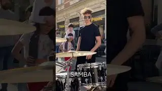 #busking mit Blowing Doozy in Graz 🥁 #drummer #drums #musician #livemusic ##samba #austria #fun