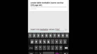 Android Sql