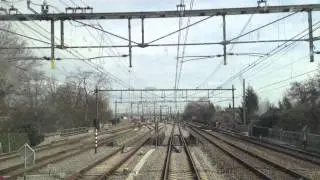 Driver's Eye View TGV Thalys Amsterdam Centraal - Watergraafsmeer
