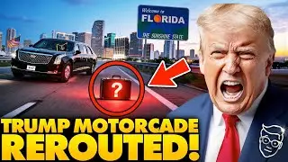 ANOTHER Trump Assassination Attempt ! Trump Motorcade FORCED to Make Severe Maneuver to Avoid &lsquo;Bomb&rsquo;