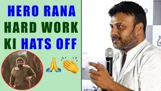 Director Prabu Solomon about Hero Rana Hard Work | Aranya Movie Teaser Launch