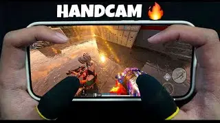 full HANDCAM NO SLIDING + SQUAD RANDOM 21 KILLS 🔥| iPhone 11 60FPS 👑- Blood Strike