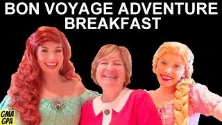 Bon Voyage Adventure Breakfast - Fun & Food With Ariel, Rapunzel, Flynn Rider & Eric At Boardwalk!