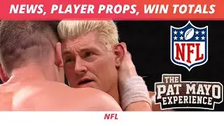 NFL Player Props and Win Totals | 2025 Fantasy Football News & Injury Update