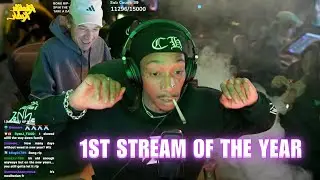 WIZ KHALIFA I 1st STREAM OF THE YEAR!!!! I FULL STREAM