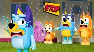BLUEY Leaves Home On Christmas Eve! 🎄🏠 Rusty’s Secret Bell | Heartwarming Toy Story