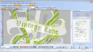 Демонстрация оцифровки Bling | Вышивка и многослойный декор | Wilcom DecoStudio и EmbroideryStudio