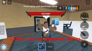 Mm2.I FINALLY GOT THE ICECRUSHER EVO :0!!!!