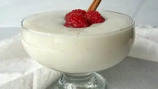 4 Ingredient Vanilla Bean Custard WITHOUT EGGS 😍 #shorts