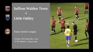 Saffron Walden Town v Little Oakley. Season 2025/26